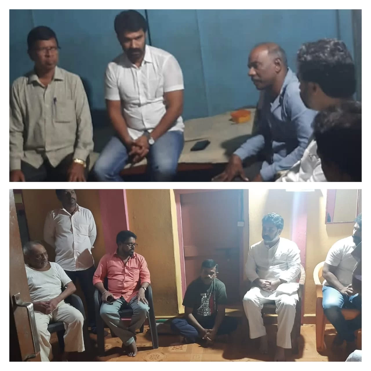 <em>अपघातात मृत्यू झालेल्या चिंदर येथील कृष्णा कांबळी व प्रकाश पाताडे यांच्या कुटुंबीयांचे भाजप नेते निलेश राणे यांनी केले सात्वंन…..!</em>