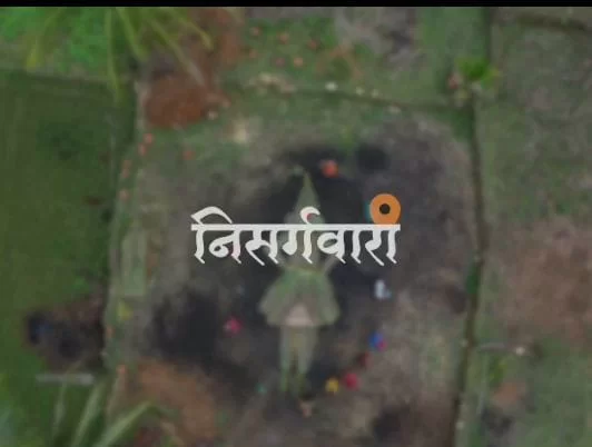 कल्पवृक्षाच्या पाना, फळांनी साकारला विठुराया..!