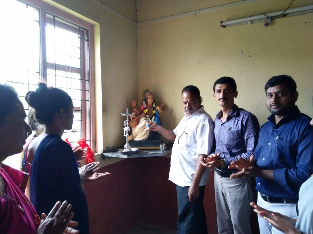 वडाचापाट हायस्कूल येथे जागतिक युवा कौशल्य दिन साजरा…!