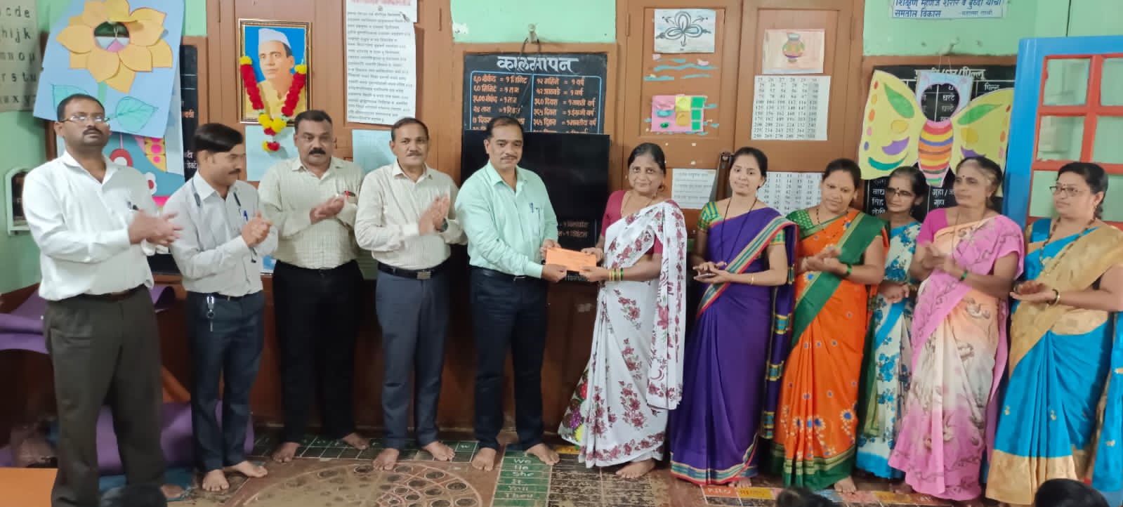 प्रशांत पारकर यांनी दिली मसुरे केंद्रशाळेस देणगी..!