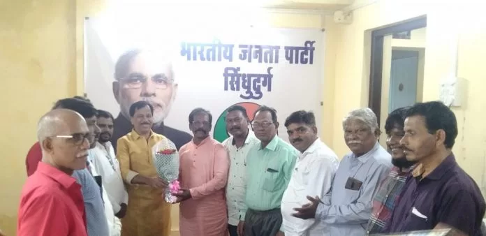 भाजपा अनुसूचित जाती जमाती पदी चंद्रकांत जाधव ; तर उपाध्यक्ष पदी अनंत आसोलकर.