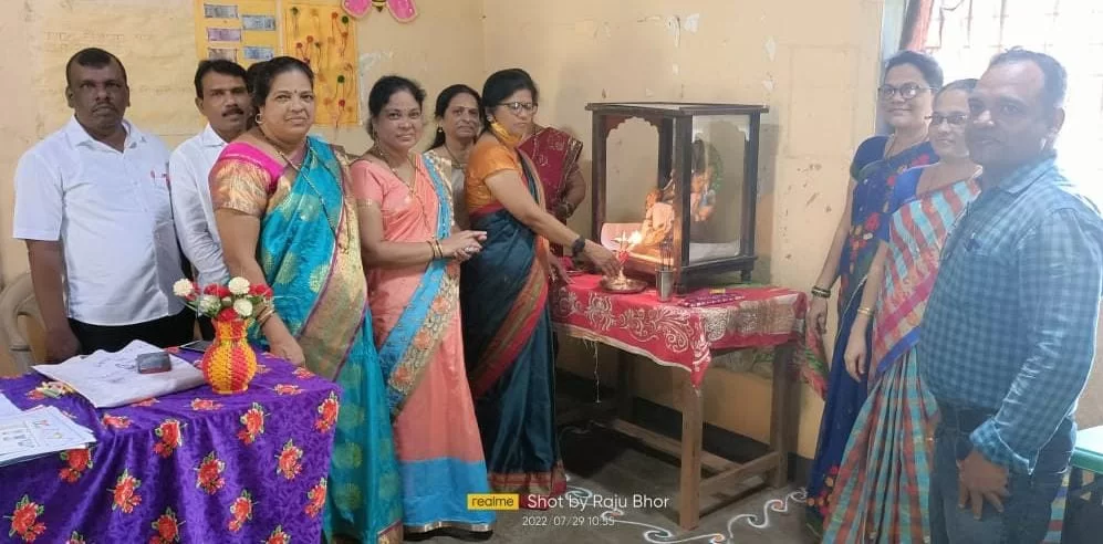 'स्वराज्य महोत्सव' उपक्रमांतर्गत डामरे -तिवरे केंद्रात विविध स्पर्धा संपन्न..!