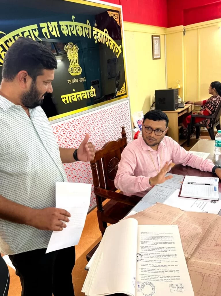 भारतीय जनता पार्टी, बांदा तर्फे सावंतवाडी तहसिलदार यांच्या कडे धान्य पुरवठा बाबत निवेदन..!
