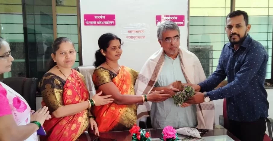स्वातंत्र्य सैनिक कै. बापूसाहेब शिरोडकर यांचा कट्टा येथे सन्मान..!