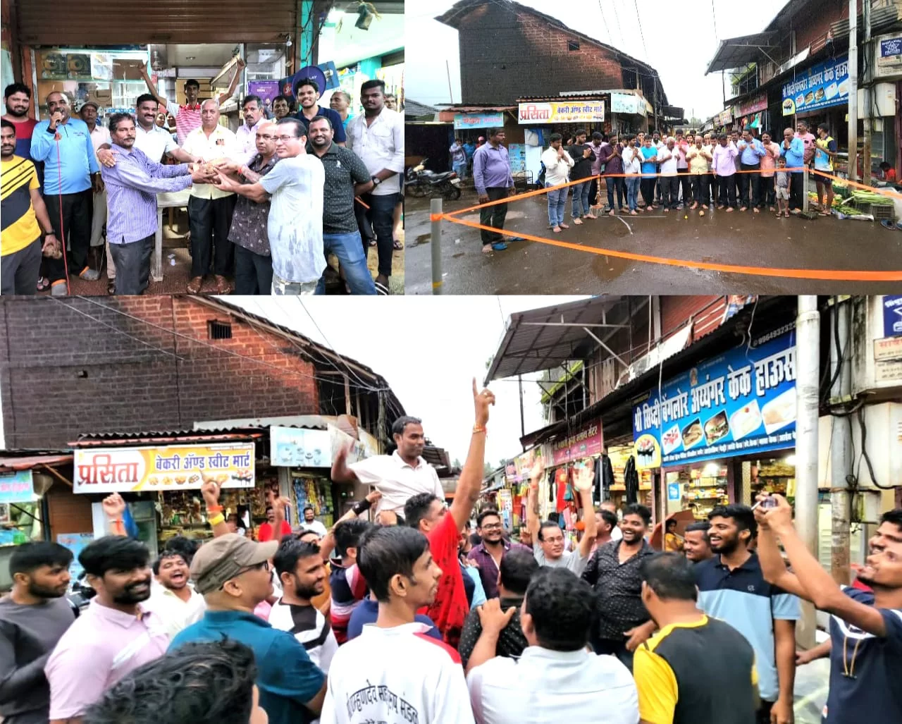 <em>बाजारपेठ मित्रमंडळ तळेरेच्या वतीने भव्य नारळ लढविण्याच्या स्पर्धेत विजेता मानकरी ठरला विनायक कल्याणकर तर आनंद कुबडे उपविजेता..!</em>
