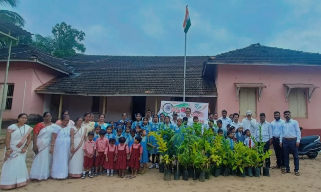 तरुण उत्साही कला क्रीडा मंडळ राजेश्वर तारकर्ली च्या वतीने वृक्षारोपण…!