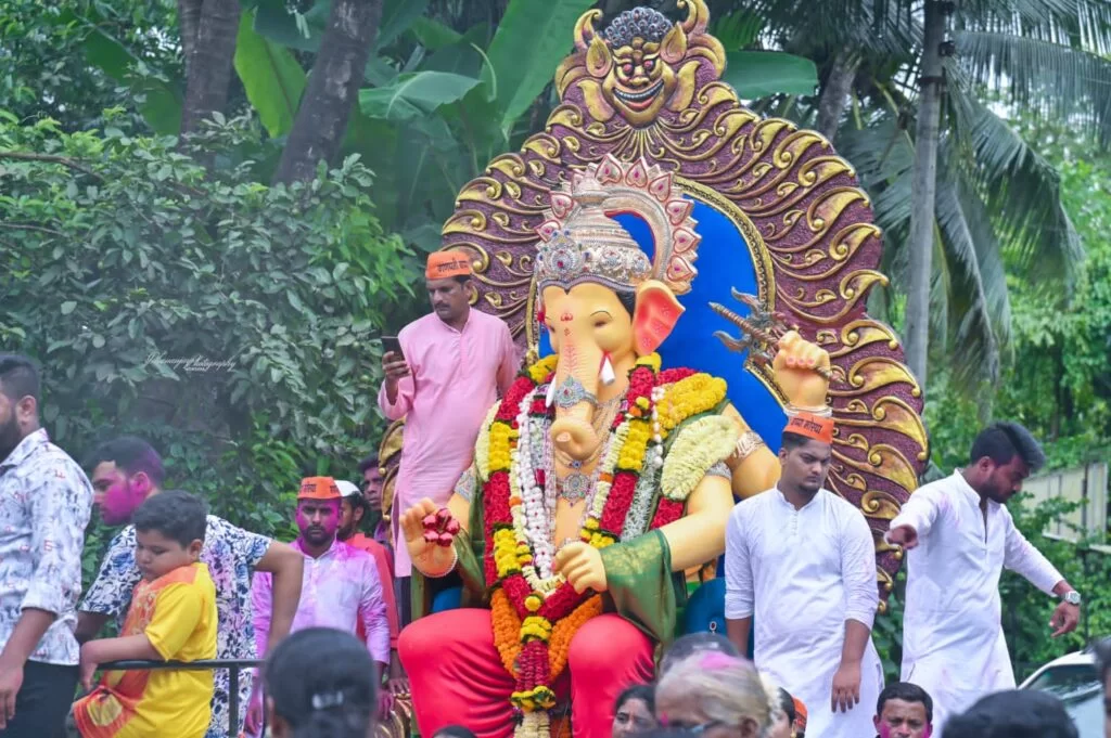 कुडाळच्या 'सिंधुदुर्ग राजाचे' विसर्जन…!