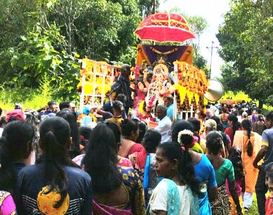 मुणगे येथे सार्वजनिक गणेशोत्सवाची उत्साहात सांगता..!