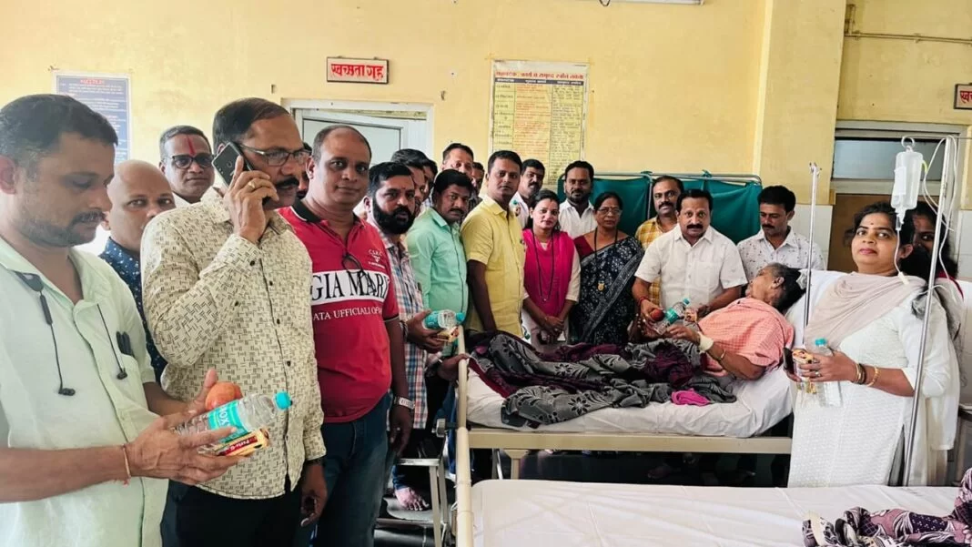 कणकवलीत पंतप्रधान नरेंद्र मोदी, सा.बां.मंत्री रविंद्र चव्हाण यांचा वाढदिवस उत्साहाने साजरा.