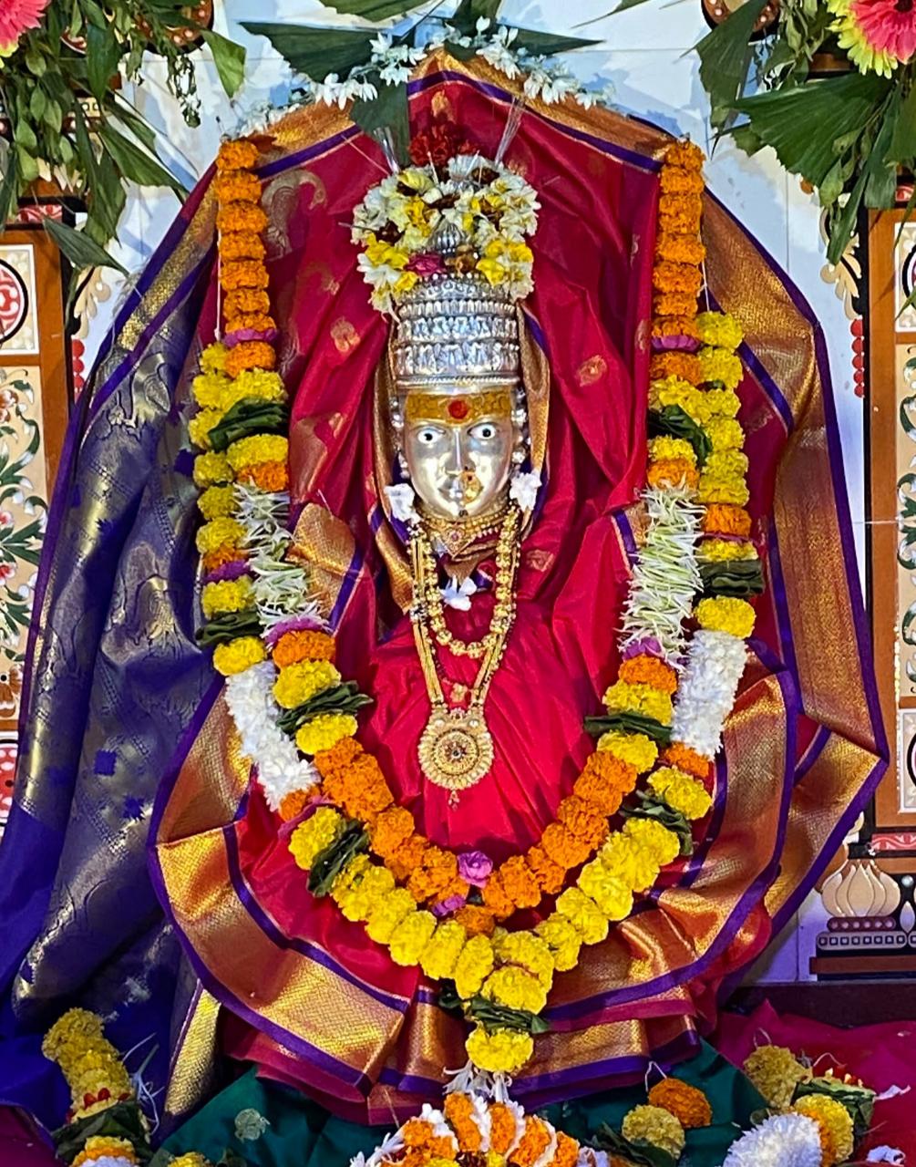 नरडवे येथील श्री अंबादेवी मंदिरात नवरात्र उत्सवाचे आयोजन.