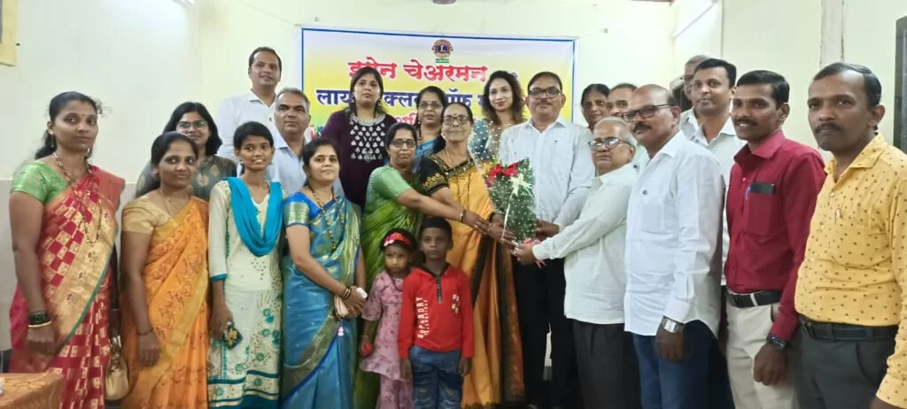 लायन्स क्लबच्या आदर्श शिक्षक पुरस्काराने श्रीकृष्ण बागवे सन्मानित…!