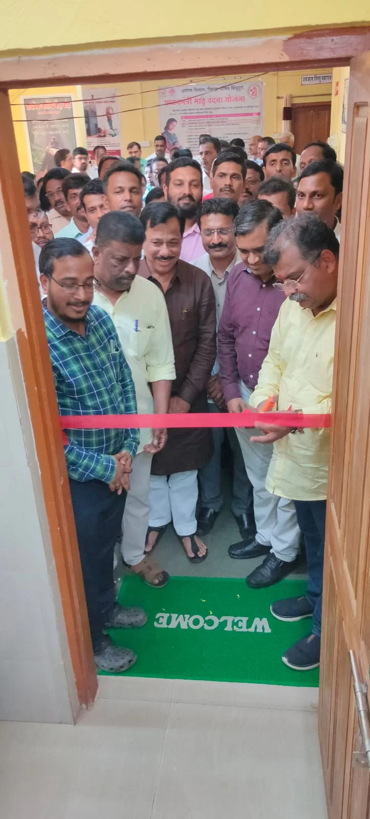 बांदा प्राथमिक आरोग्य केंद्रात टेलिमेडिसिन निदान व उपचार सुविधा केंद्राचे मंत्री रविंद्र चव्हाण यांच्या हस्ते लोकार्पण…!