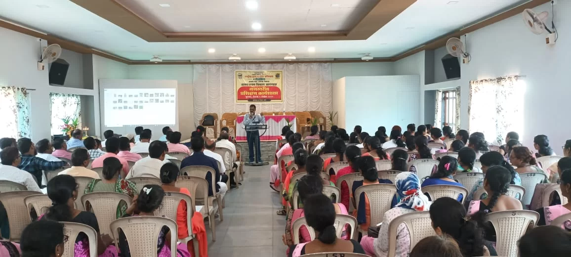 आचरा येथे १५ वा वित्त आयोग गणस्तरीय प्रशिक्षण कार्यशाळेला उस्फुर्त प्रतिसाद..!