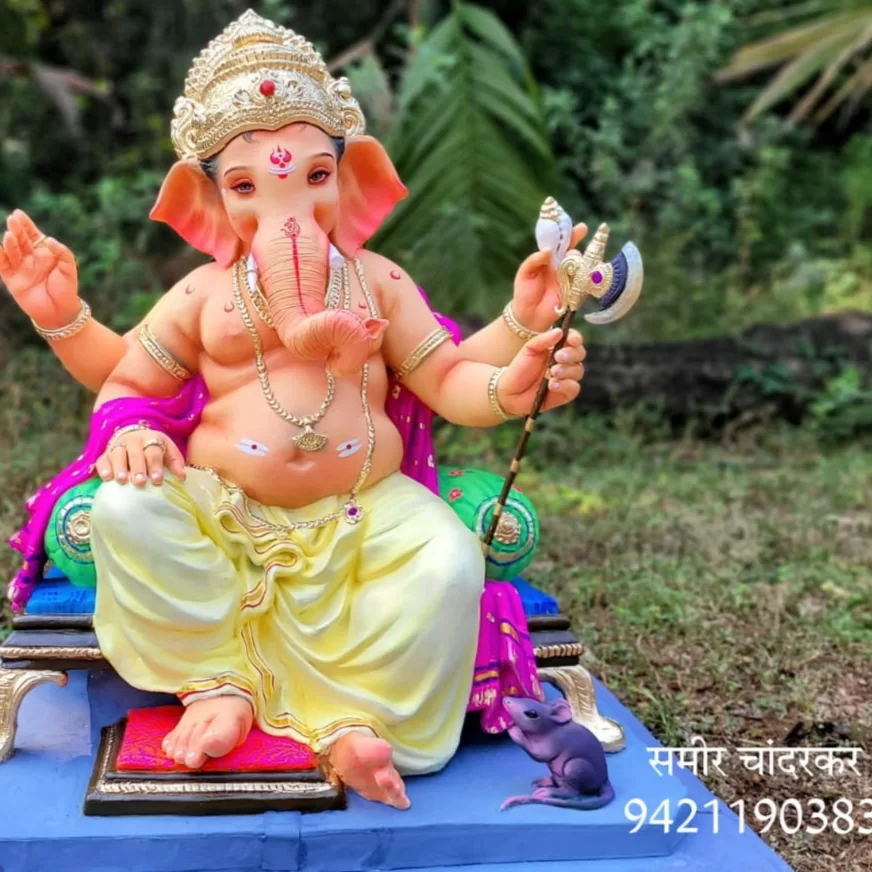 जिल्ह्यातील मूर्तीकलेच्या निर्मितीपश्चातचे व्यावसायिक प्रसाराचे मूर्त स्वरुप शिकणे गरजेचे : समीर अशोक चांदरकर.