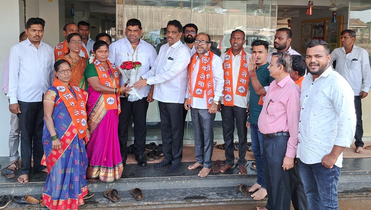 भाजपच्या घोटगे ग्रामपंचायत सदस्या भाविका धुरी यांचा शिवसेनेत प्रवेश.