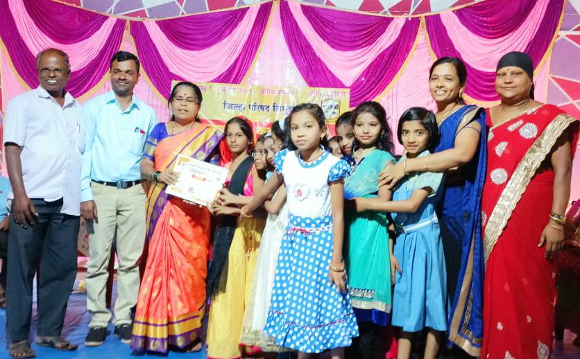 शालेय बाल क्रीडा महोत्सवात केंद्र शाळा शिरगांवच्या विद्यार्थीनींचे यश..!