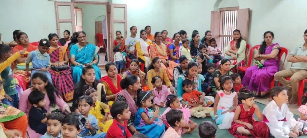 कट्टा परिसरातील अंगणवाडीतील मुलांच्या विविध स्पर्धा..!