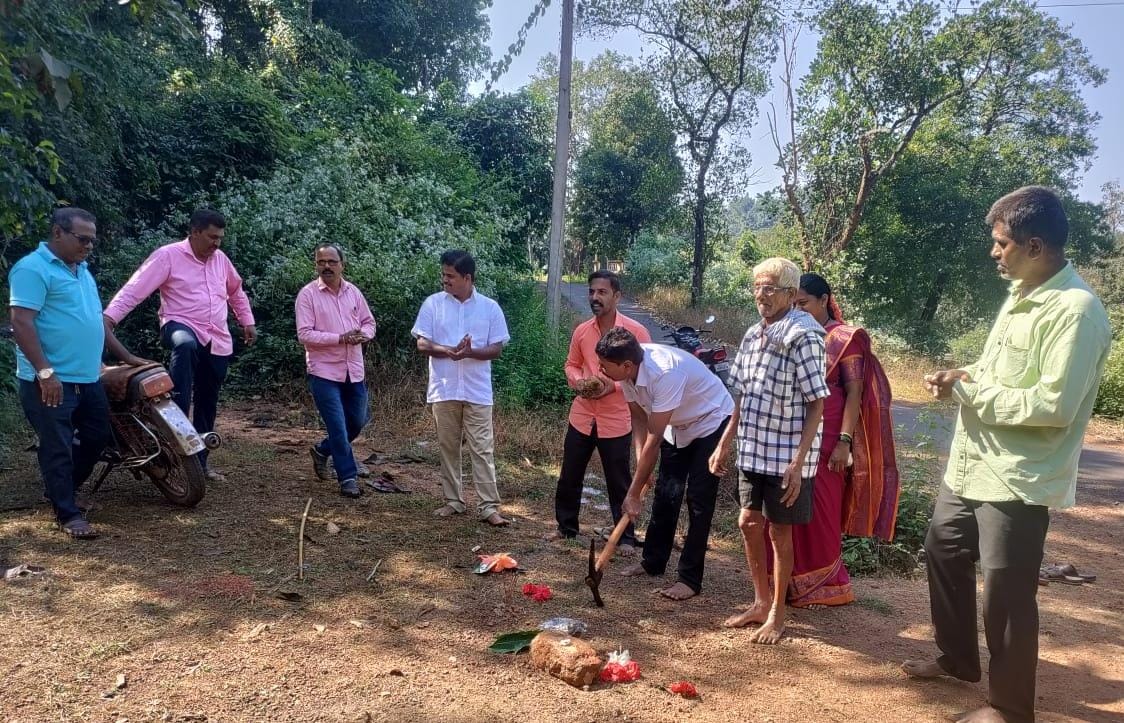 चुनवरे येथे जल जीवन मिशन अंतर्गत विकास कामाचा शुभारंभ..!