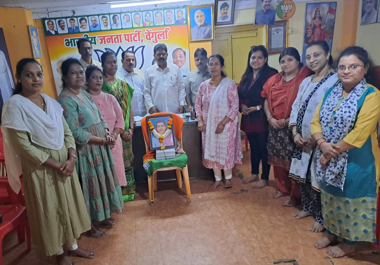भाजपा वेंगुर्ले महिला मोर्चाच्या वतीने सावित्रीबाई फुले यांच्या जयंतीनिमित्त अभिवादन….!