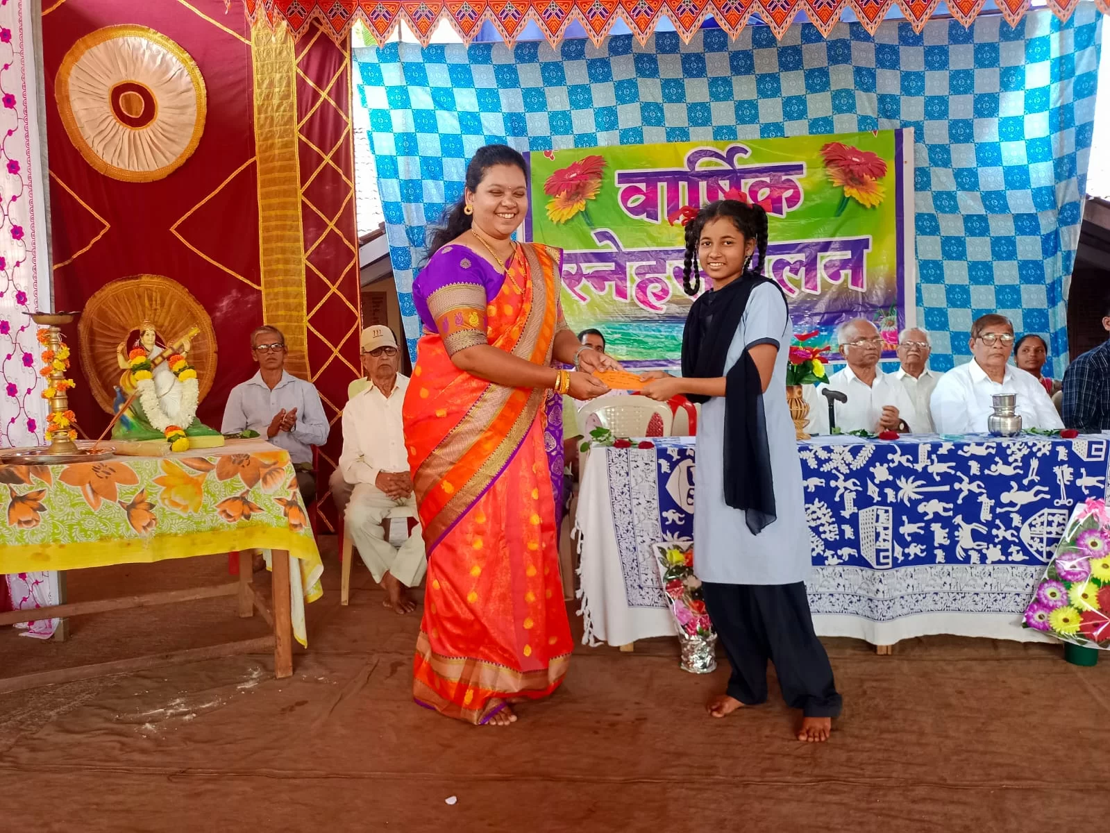 वायंगणी हायस्कुलचा माजी विद्यार्थी असल्याचा अभिमान-सरपंच रुपेश पाटकर यांचे प्रतिपादन..!