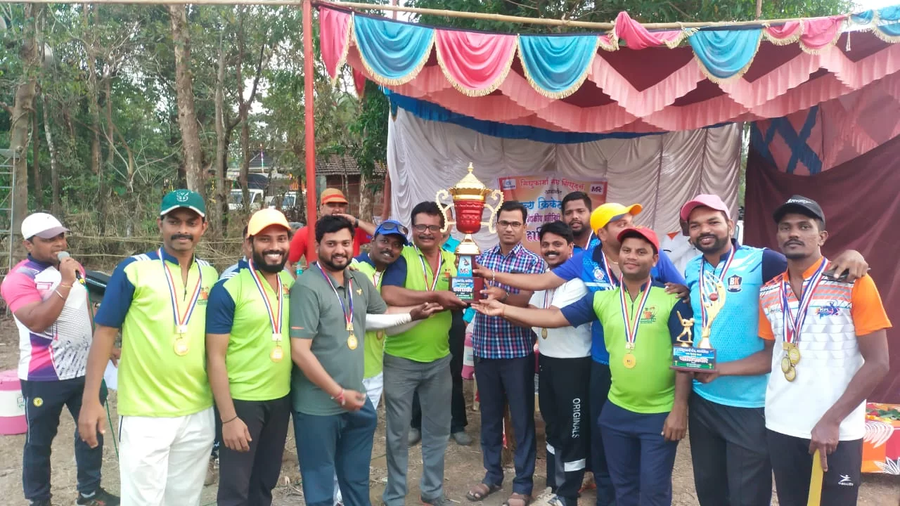 सिंधुफार्मा-सिंधुदुर्ग वैद्यकिय प्रतिनिधी आयोजित जिल्हास्तरीय क्रिकेट स्पर्धा संपन्न..!!