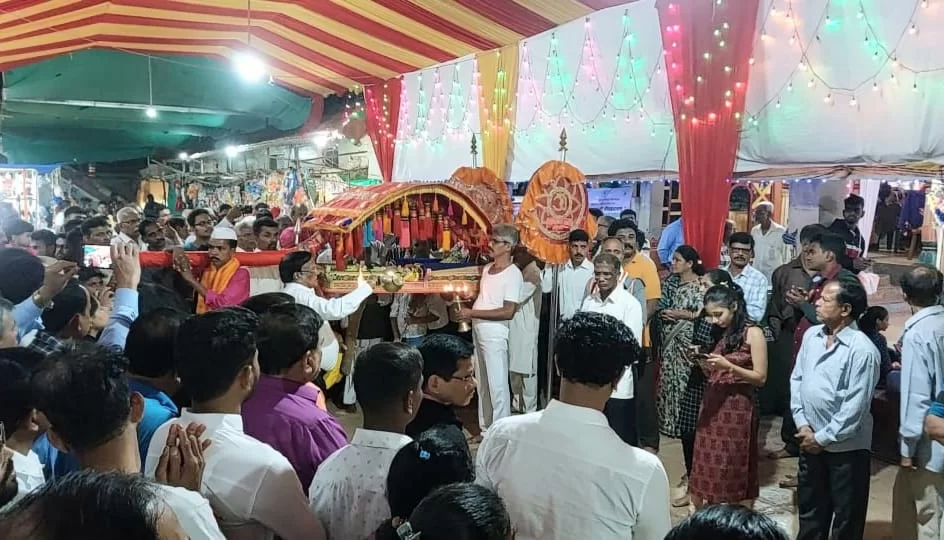 मुणगे ग्रामदेवता श्री भगवती देवी जत्रोत्सवाची ‘लळीताने’ सांगता.