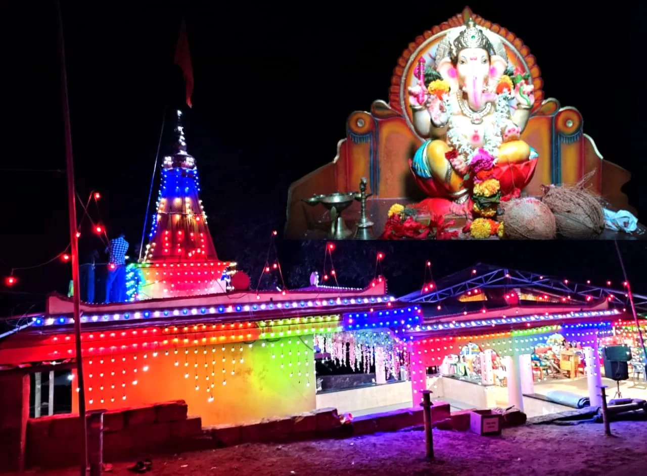 चाफेड - भोगलेवाडीतील श्री गायगोठण मंदिरात २५ जानेवारीला माघी गणेश जयंती उत्सवाचे आयोजन.