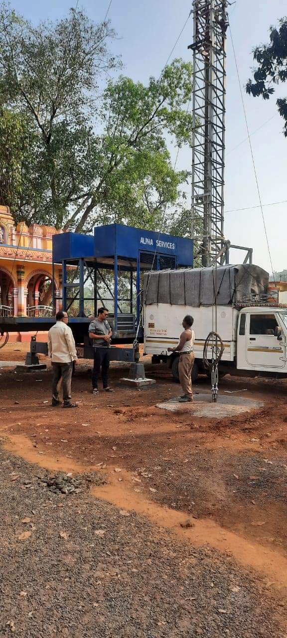 कणकवलीतल्या बांधकरवाडीत तात्पुरत्या स्वरूपात ट्रक टॉवर उभारणीचे काम सुरू ; नागरीकांना दिलासा.