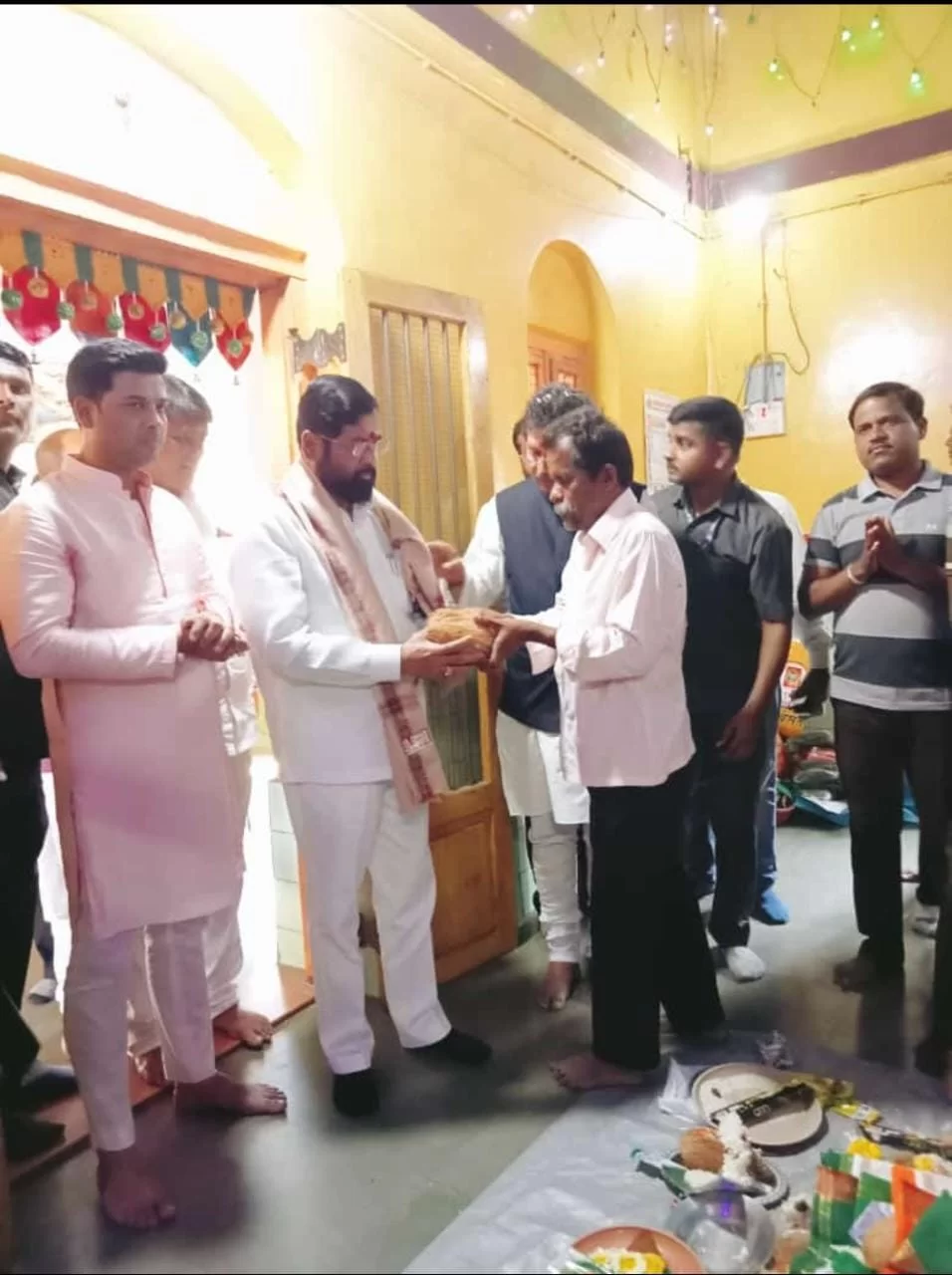 मसुरेतील श्री माऊली देवी चरणी मुख्यमंत्री एकनाथ शिंदे नतमस्तक..!
