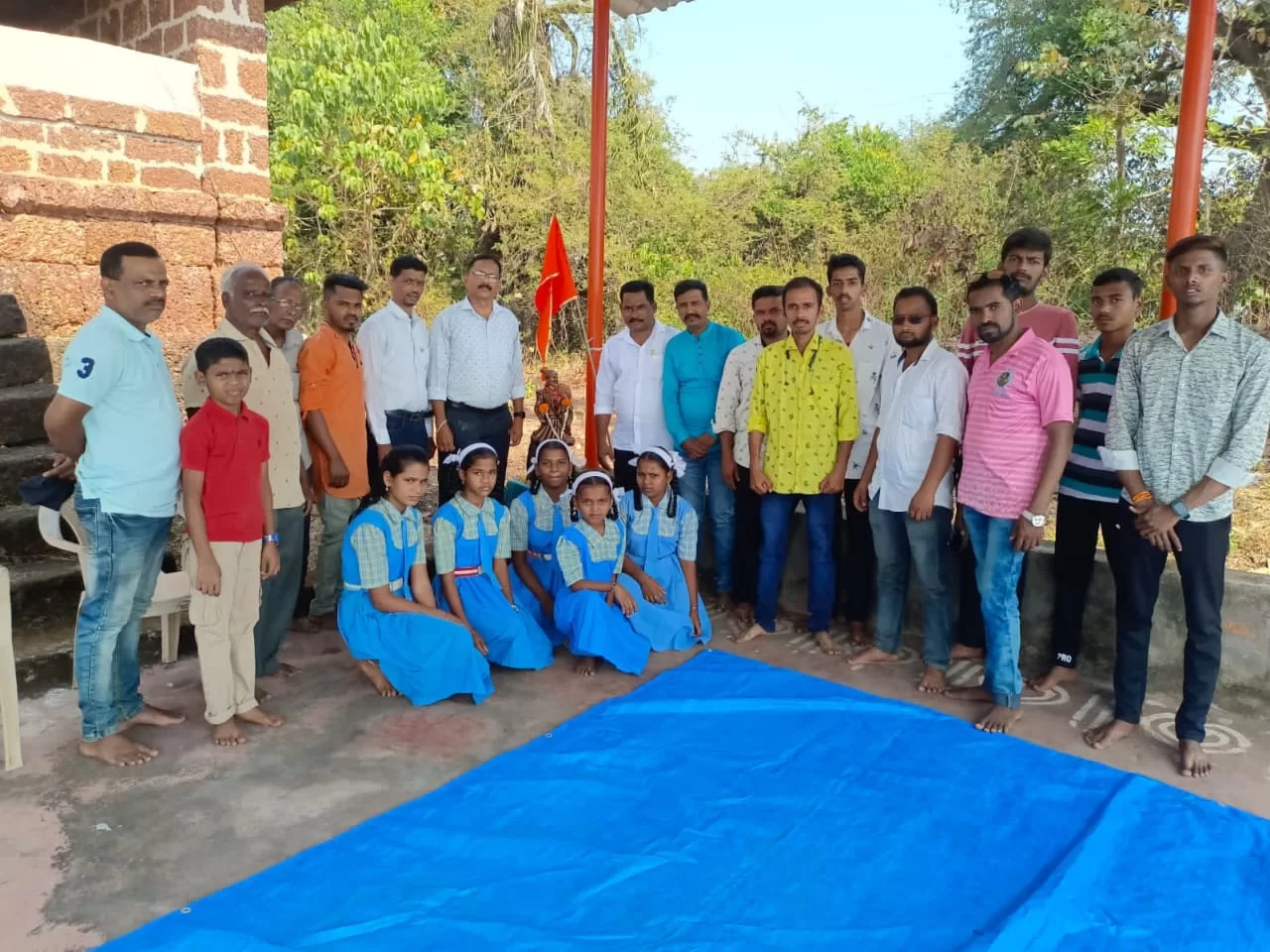 चिंदर सेवा संघ आयोजित भगवंतगड किल्ला येथे शिवजयंती उत्साहात संपन्न