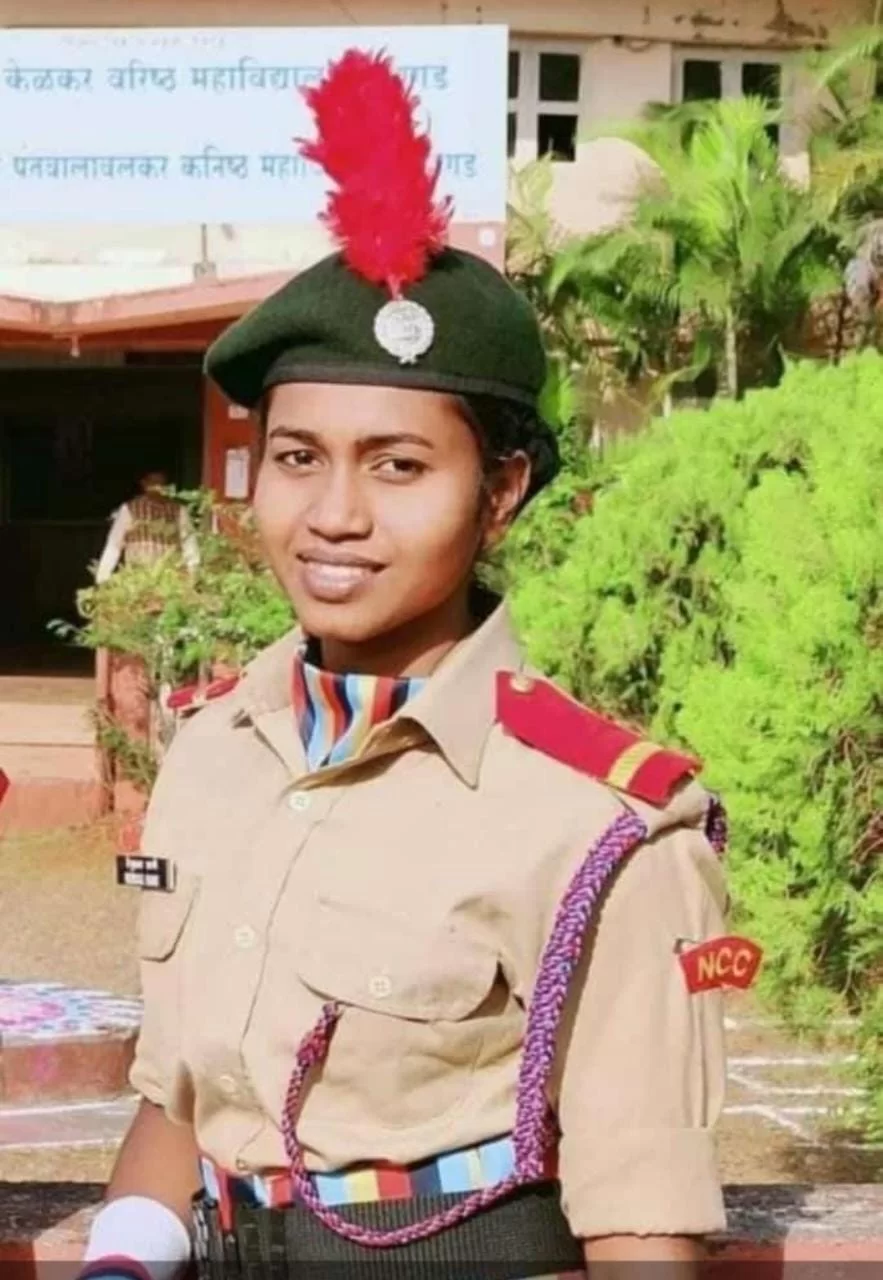 देवगड महाविद्यालयाच्या NCC विभागाची JUO रेणुका विलास राणे हिची अग्नीवीर GD (महिला मिलिटरी पोलीस) मध्ये निवड.
