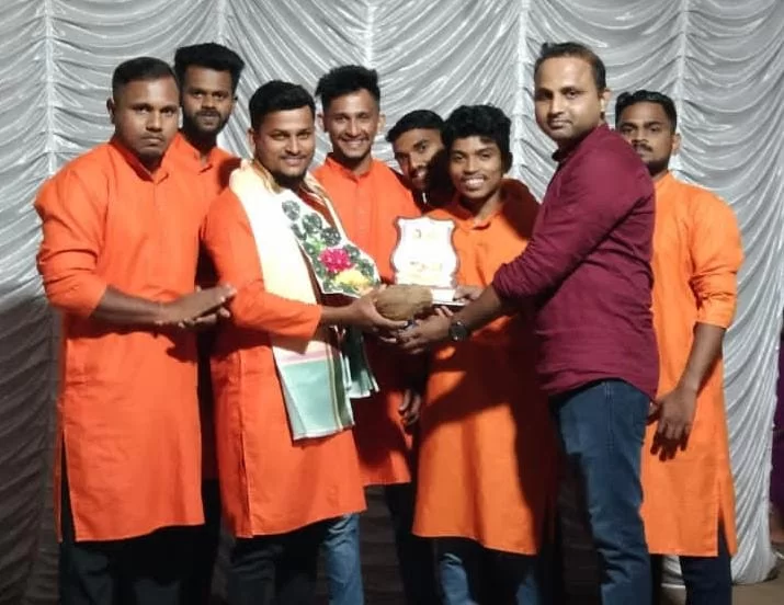 पाडलोस गाव व्हाट्सएप गृप आयोजित जल्लोष २०२३ कार्यक्रमात केणीवाडा शाळा नं. २ च्या विद्यार्थ्यांनी सादर केलेले शेतकरी नृत्य