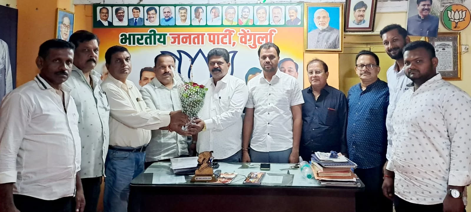 रेडी ग्रामदैवत माऊली मंदिराच्या विकासासाठी ५ कोटींचा निधी मंजूर ; मंदिर विश्वस्तांनी मानले भाजपाचे आभार .