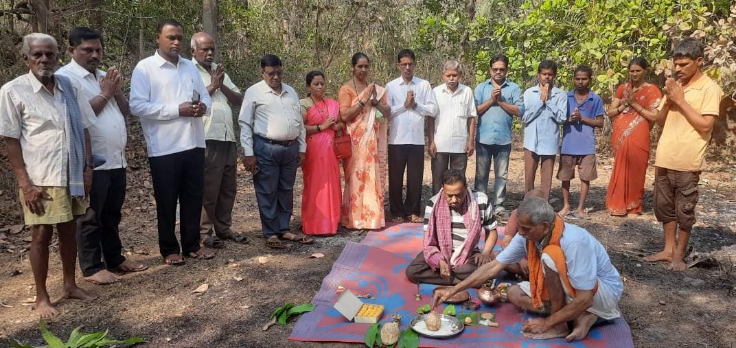 गोळवण येथे नळपाणी योजना कामाचा शुभारंभ!