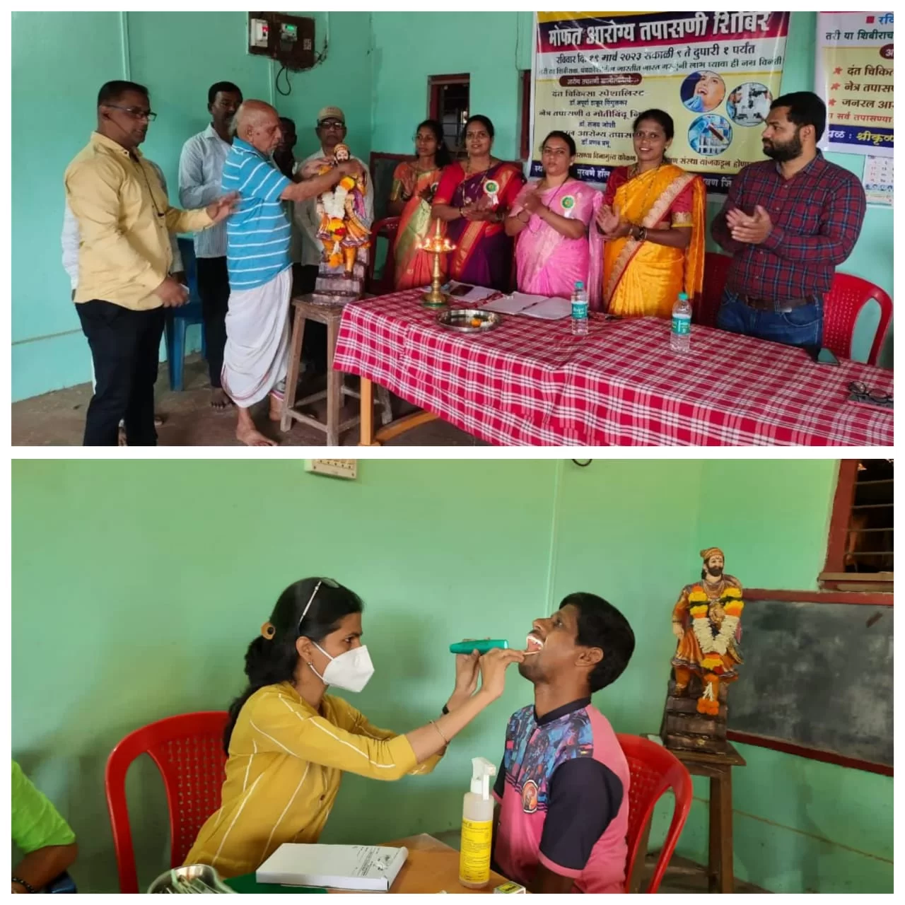 वायंगणीत युवासेनेच्या मोफत आरोग्य शिबीराला जबरदस्त प्रतिसाद..!
