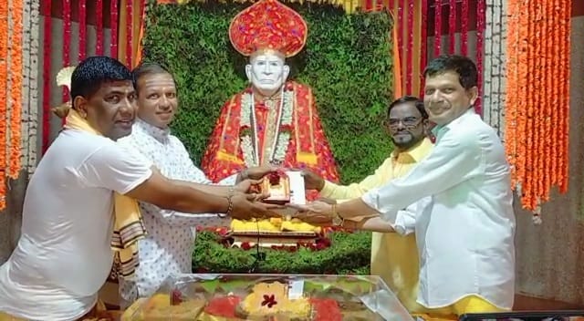 भक्तीचे योगेश देव.., हडपीड स्वामी समर्थ मठ येथे पुण्यतिथी सोहळा भक्तीपूर्ण वातावरणात संपन्न