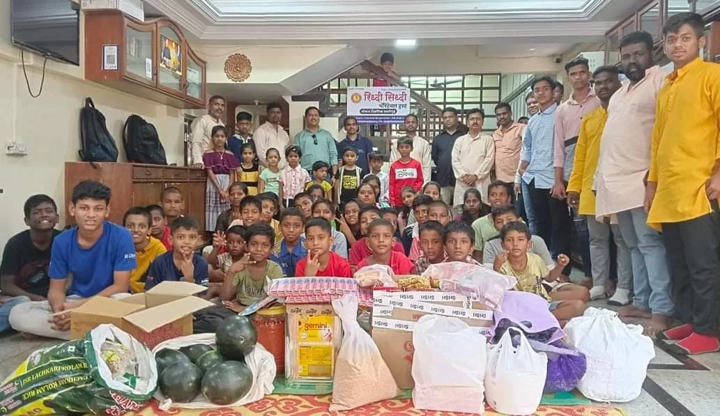 भराडी देवी सेवा मंडळाचा अनोखा उपक्रम!मसुरे सुपुत्र रुपेश दूखंडे यांच्या माध्यमातून अनाथ मुलांना मदत