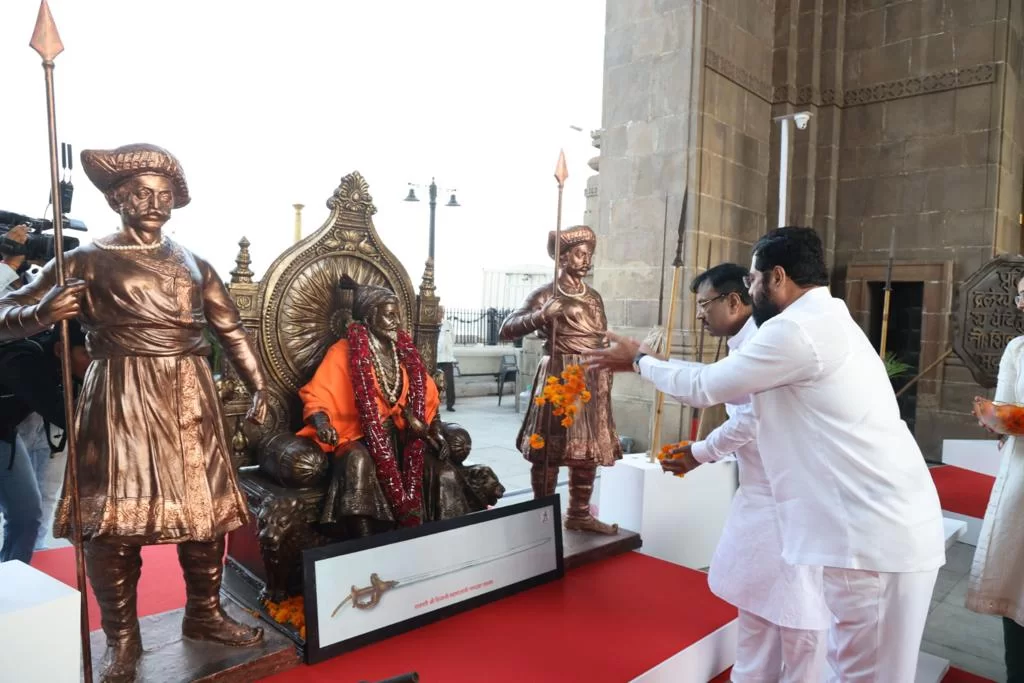 छत्रपती शिवाजी महाराज अतिशय कुशल संघटक आणि प्रशासक होते याची साक्ष शिवाजी महाराजांनी बांधलेले गड, किल्ले पाहिल्यावर येते : मुख्यमंत्री एकनाथ शिंदे