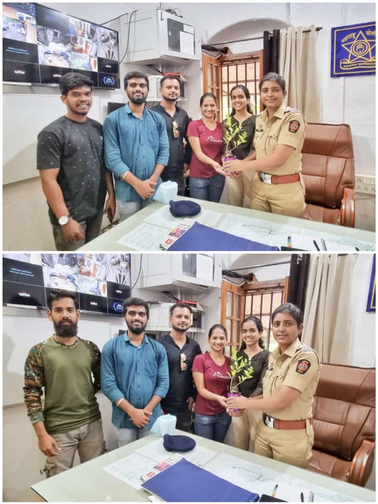 कुडाळ पोलिस ठाण्याला 'दक्ष युवक भारत संघटना आणि युथ बिटस् फाॅर क्ल्यायमेट संस्था' अध्यक्षांनी दिली सदिच्छा भेट ; पोलिस निरीक्षक रुणाल मुल्ला यांनी युवा जागरुकांशी साधला संवाद.