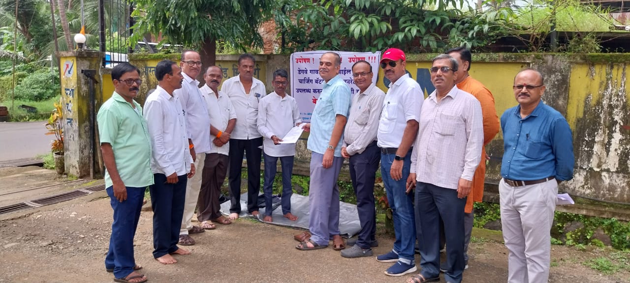 डेगवे मोबाईल टाॅवर बाबतीत लेखी आश्वासनानंतर उपषोण मागे ; कार्यवाही न झाल्यास पुन्हा उपोषणाचा इशारा.