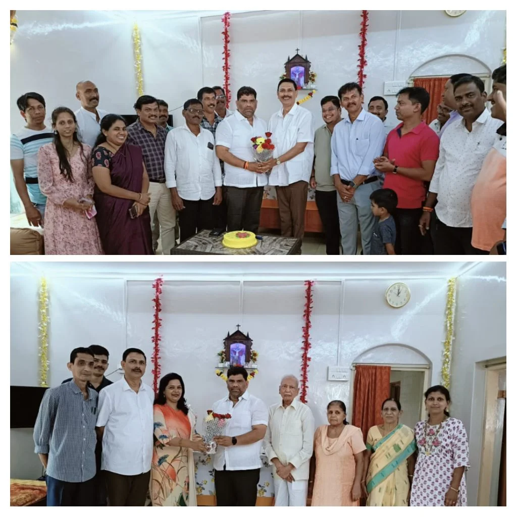 आ. वैभव नाईक यांनी जिल्हा बँक संचालक व्हिक्टर डांटस यांच्या कट्टा येथील निवासस्थानी भेट देत डांटस कुटुंबीय व ख्रिस्ती बांधवांना दिल्या नाताळच्या शुभेच्छा.