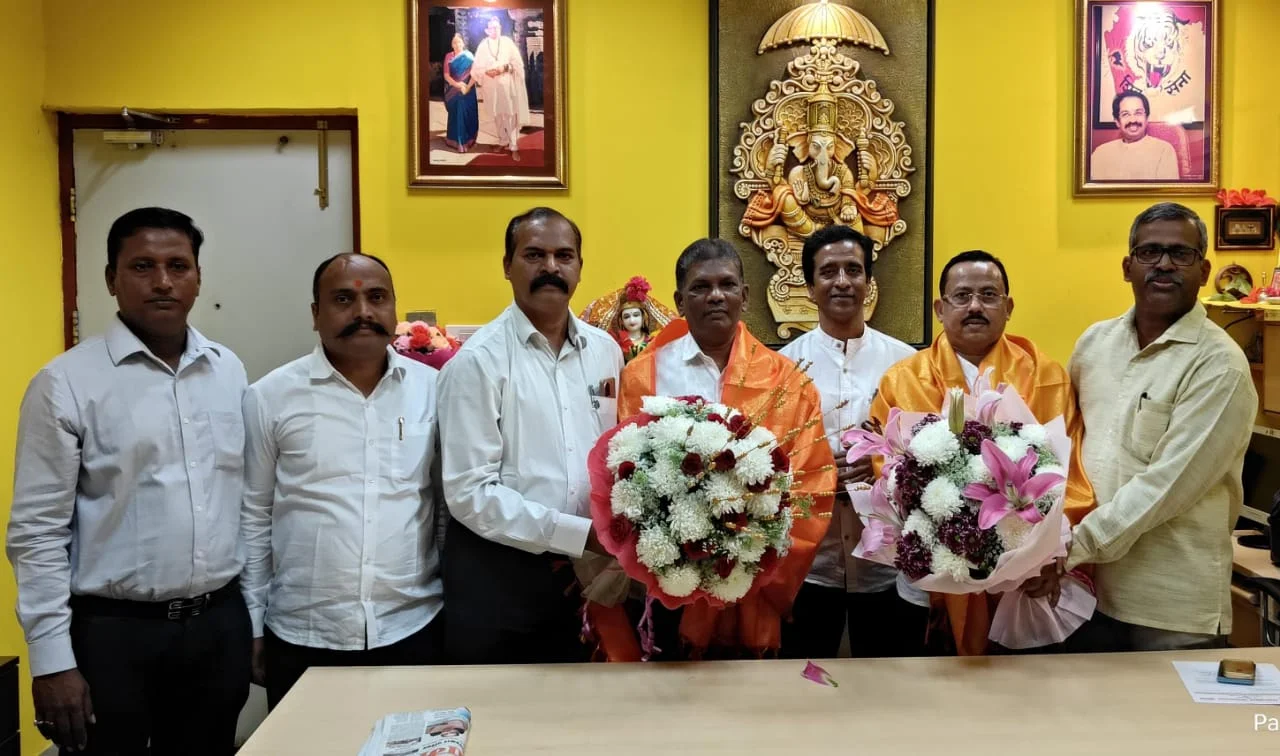 आंगणेवाडी सुपुत्र सुधा आंगणे, संदीप राऊत यांनी स्वीकारला एल अँड टी युनिटचा कार्यभार ;