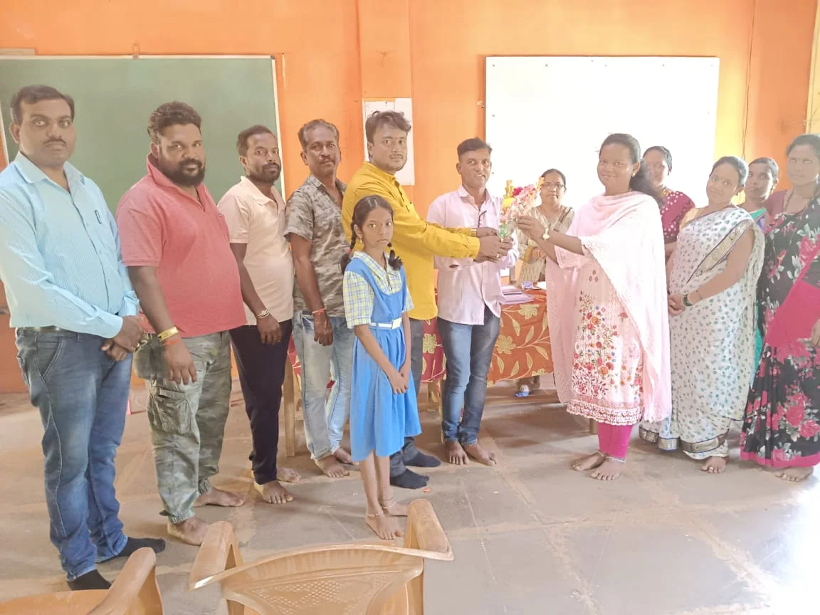 चाफेड गावठण प्रशालेत श्रुतिका लाड यांची मानधन तत्वावर स्वयंसेविका म्हणून नियुक्ती.