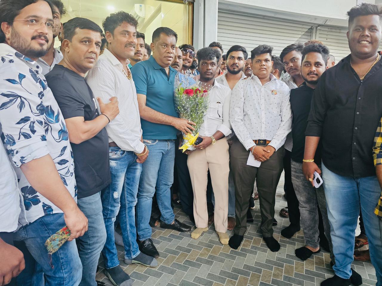 उद्योजक किरण सामंत यांची युवा उद्योजक प्रितम विलास गावडे यांनी घेतली भेट ; मालवणचे युवा नेते सतिश आचरेकर यांचा पुढाकार.