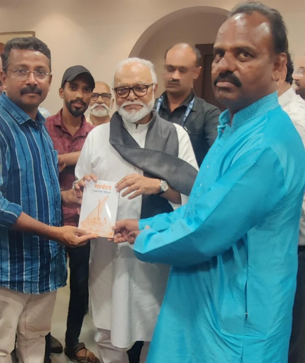 गाबित समाज, सिंधुदुर्ग च्या शिष्टमंडळाने घेतली मंत्री छगन भुजबळ यांची भेट.