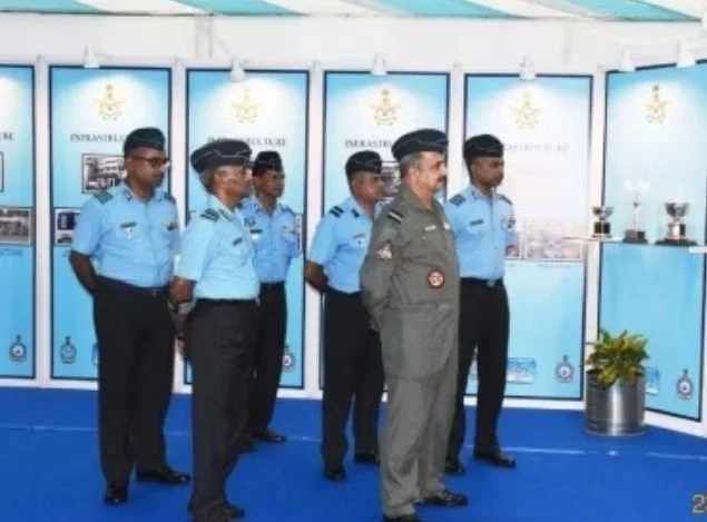 एअर चीफ मार्शल वी. आर. चौधरी यांचा ओझर दौरा संपन्न ; विविध कल्याणकारी योजनांची केली पहाणी.