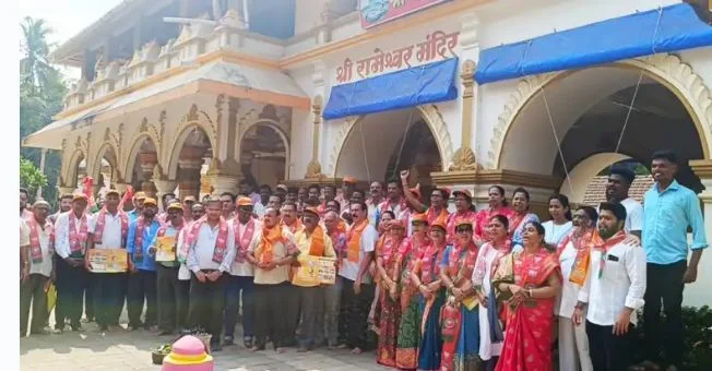 मालवणात महायुतीच्या प्रचाराचा आरंभ ; भाजपा, शिवसेना, मनसे पक्षाचे पदाधिकारी व कार्यकर्ते यांचा सहभाग.