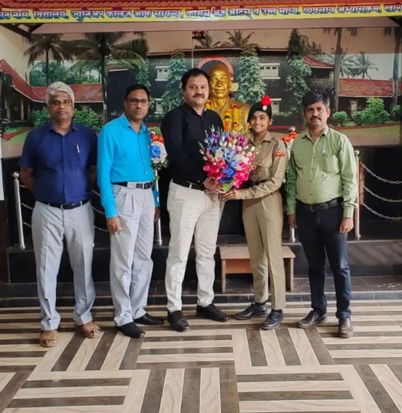 एन सी सी कॅडेट श्रृती जामसंडेकरची तामिळनाडूतील निलगिरी ट्रेक कॅम्पसाठी निवड.