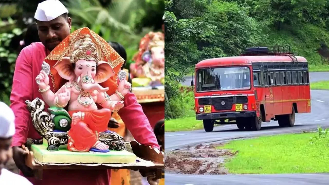 येतास मां गावाकडे ? गणेशोत्सवासाठी कोकणात 4,300 जादा बसेसची सोय..!