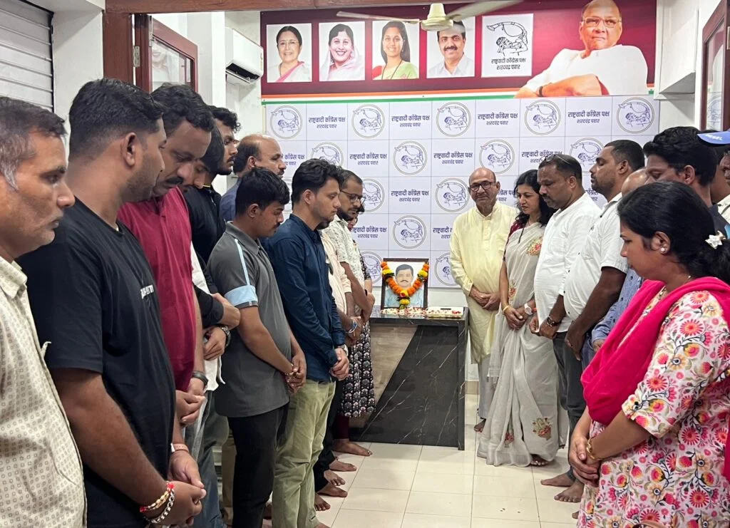 राकेश नेवगी यांच्या निधनामुळे राष्ट्रवादी काँग्रेस - शरदचंद्र पवार पक्षाची सावंतवाडी तालुक्यातील जाणीव जागर यात्रा पुढे ढकलली.